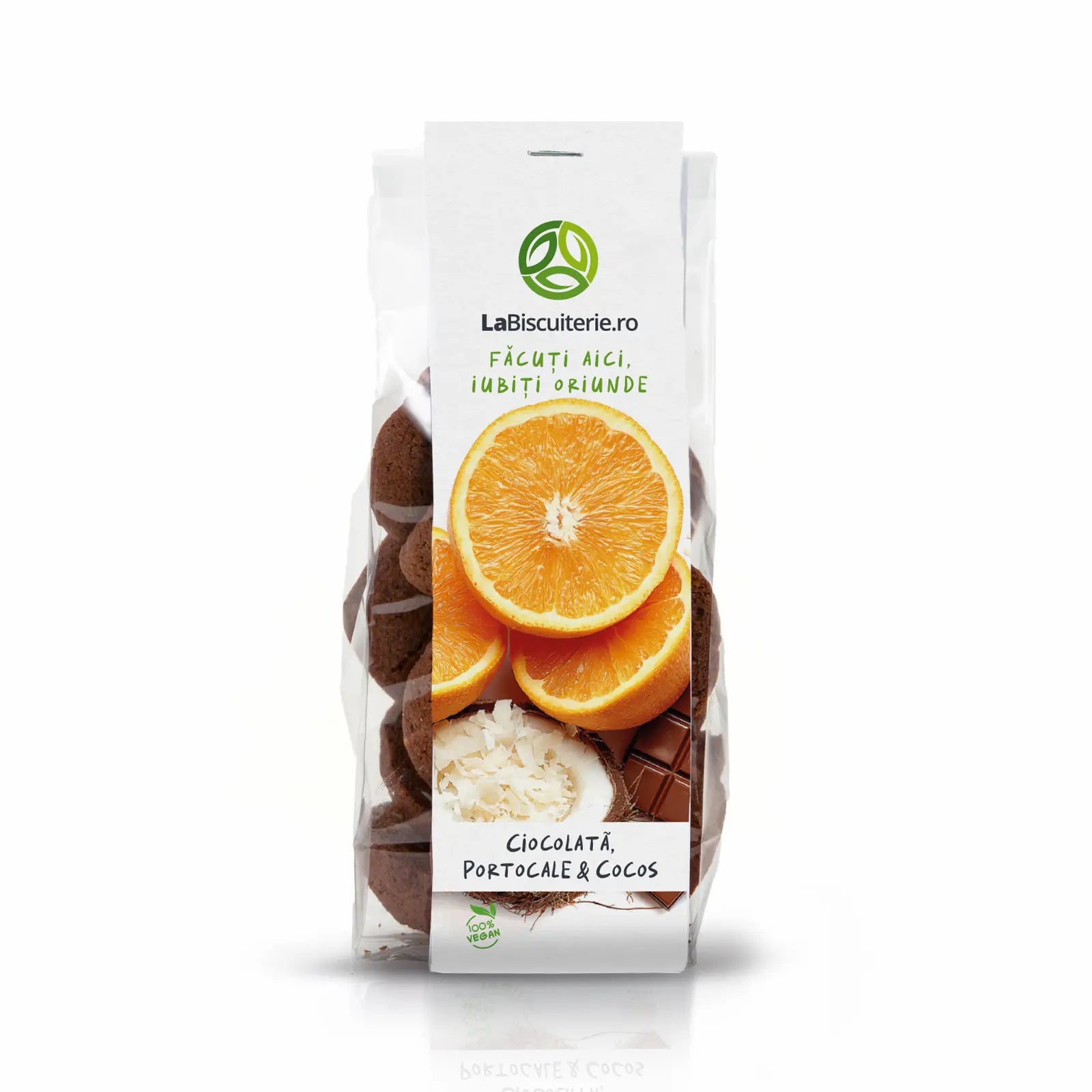 LaBiscuiterie Biscuit Ciocolata, Portocale si Cocos