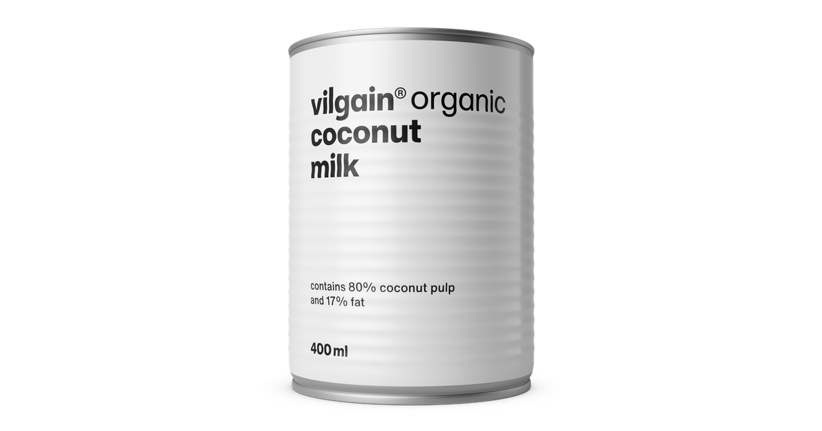 Vilgain Lapte de Cocos BIO, 400ml