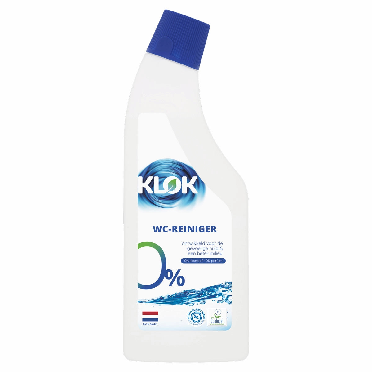 Klok ECO Detergent Lichid pentru Vasul de Toaleta 0% Parfum, 0% Coloranti 750 ml