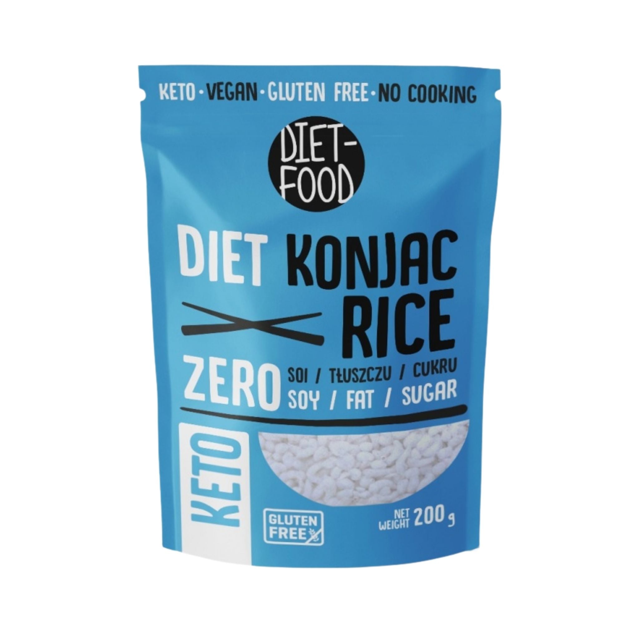 Diet Food Orez Shirataki din Konjac, 200 g