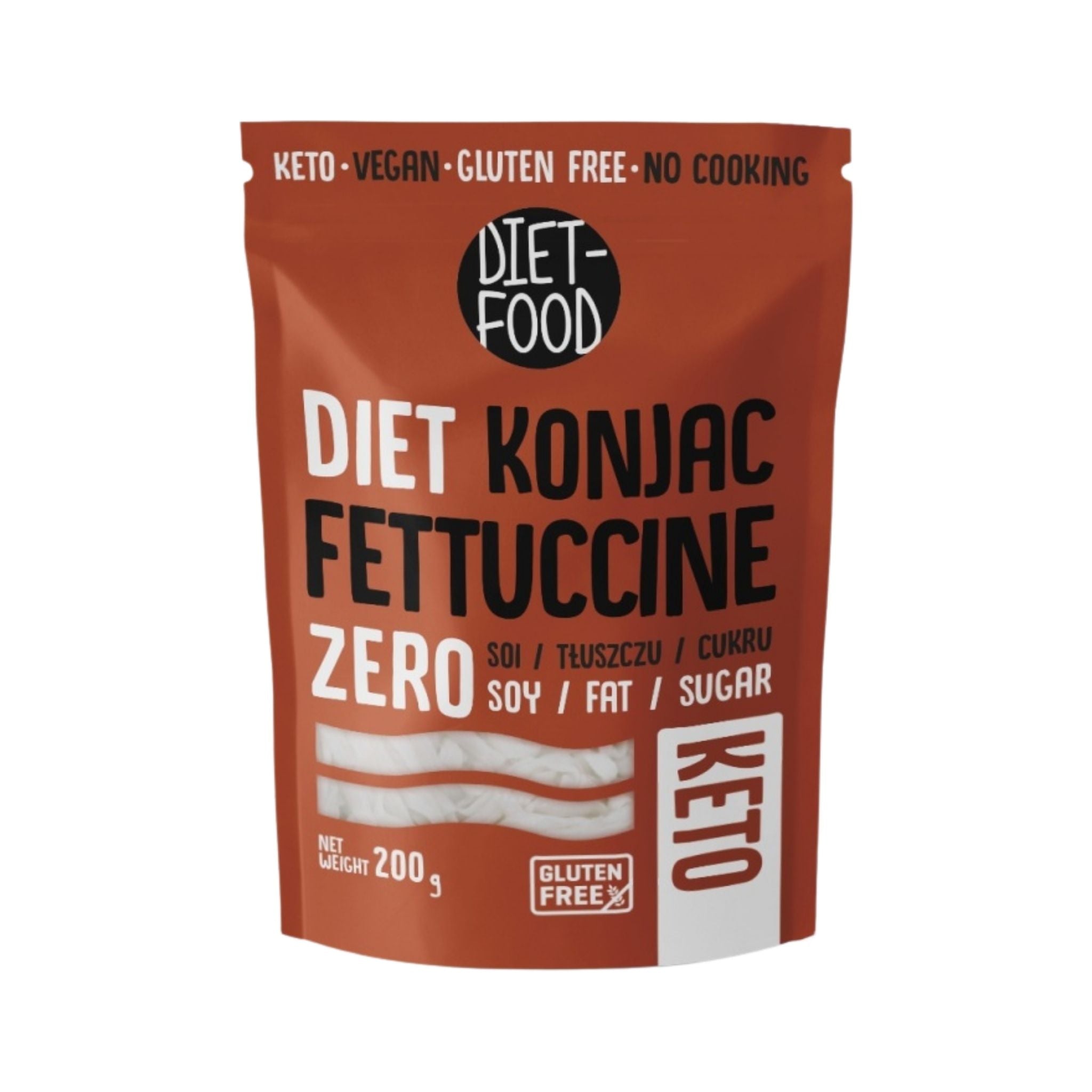 Diet Food Fettuccine Shirataki din Konjac, 200 g