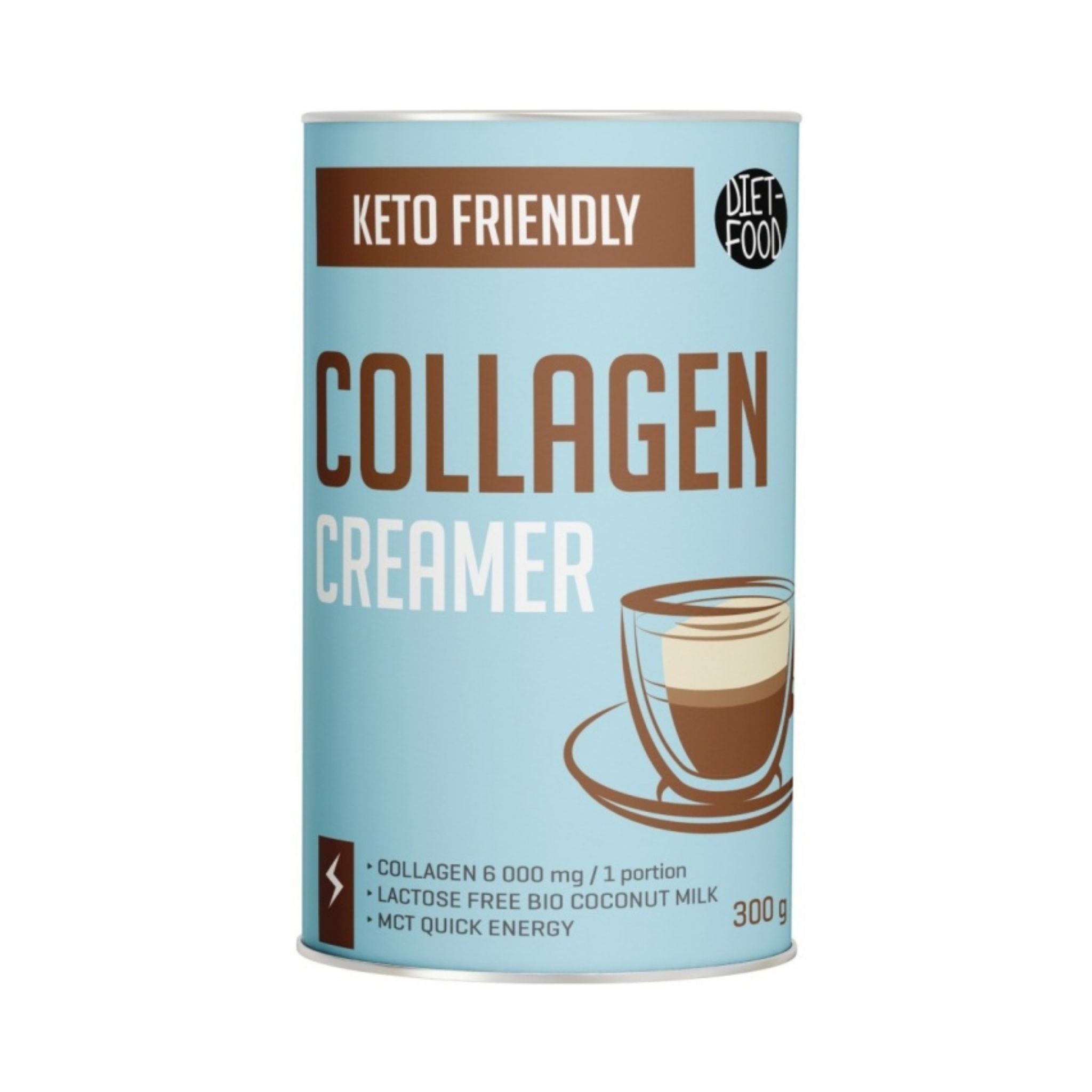 Diet Food Keto Colagen + MCT Coffee Creamer, 300 g