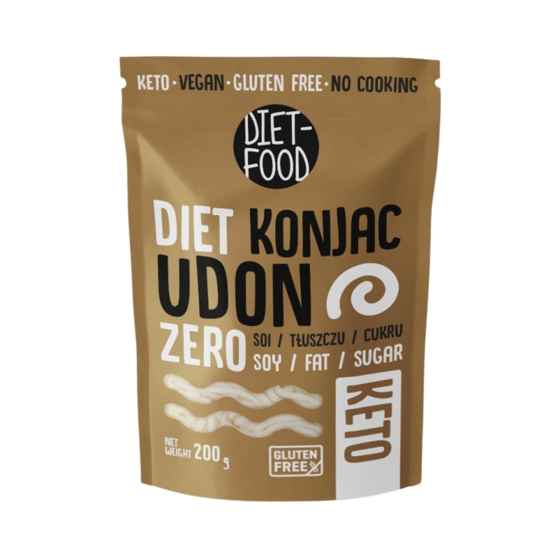 Diet Food Tăiței Udon Shirataki din Konjac, 200 g