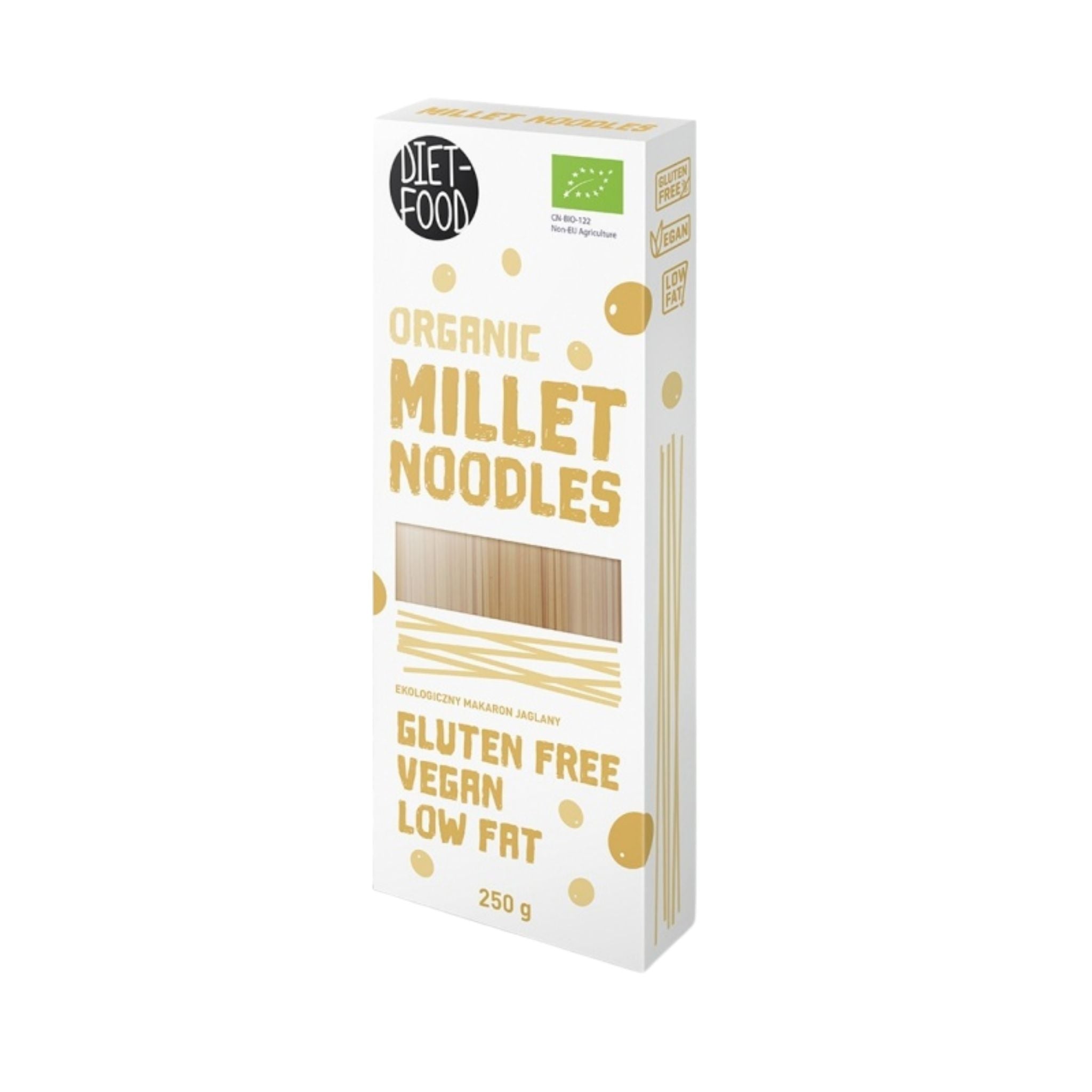 Diet Food Paste Tăiței din Mei BIO, 250 g