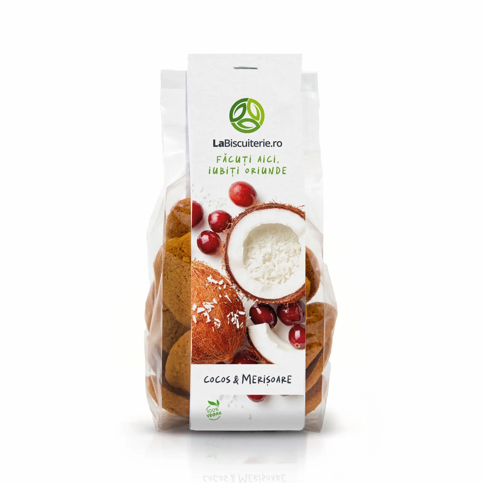 LaBiscuiterie Biscuiti Cocos si Merisoare
