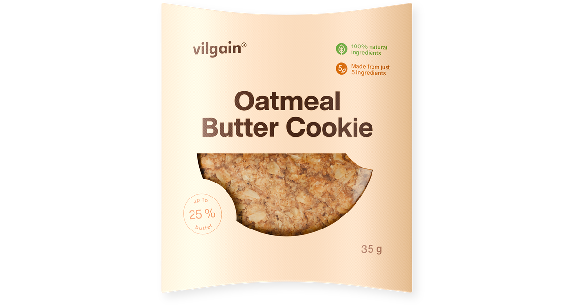 Vilgain Oatmeal Butter Cookie 35g
