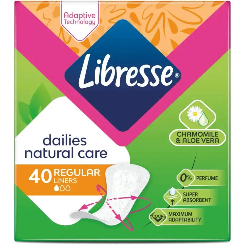 Libresse Natural Care Absorbante Zilnice 40 Bucati