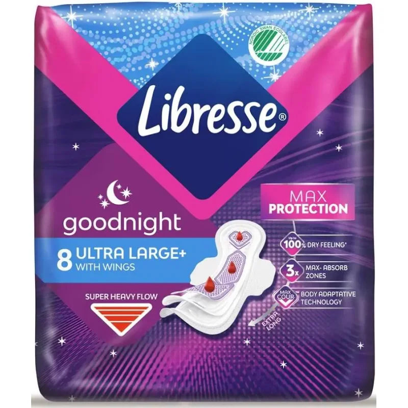 Libresse Absorbante Ultra Goodnight 8 Buc