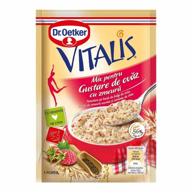 Dr.Oetker Vitalis Gustare de ovaz cu zmeura