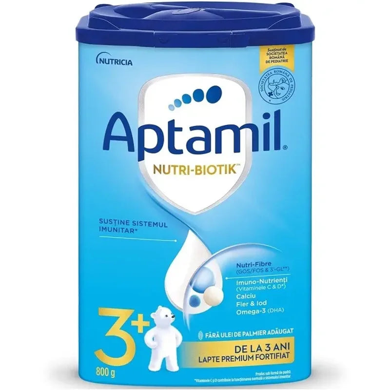 Aptamil Nutri-biotik Junior 3+, Formula Speciala Lapte Praf, de Crestere +3 Ani