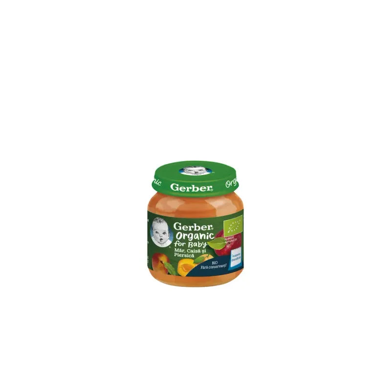Gerber Bio, Piure, Mar, Caisa si Piersica
