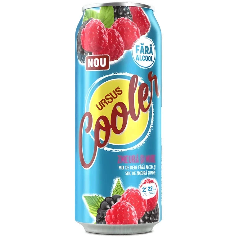 URSUS Cooler Zmeura si Mure 0%