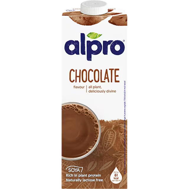 Alpro Bautura Vegetala din Soia cu Aroma de Ciocolata 1L