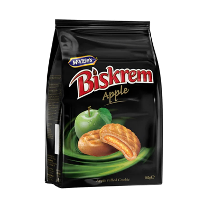 Biskrem Biscuti cu Crema de Mere