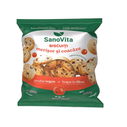 SanoVita Biscuiti Merisor si Coacaze 100g