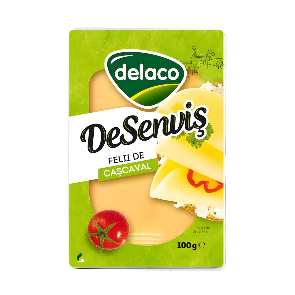 Delaco DeSendvis Cascaval felii