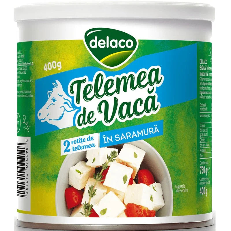 Delaco Telemea de Vaca in saramura