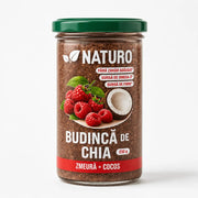 Naturo Budinca de chia Zmeura & Cocos 230g