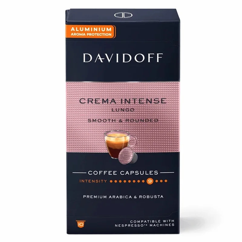 Davidoff Cafe Crema Intenso Lungo, Cafea Capsule Compatibile Nespresso