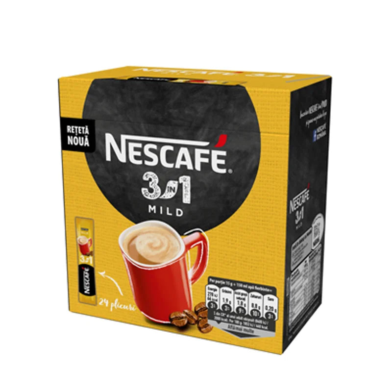 Nescafe 3in1 Mild Cafea Instant