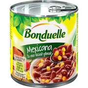 Bonduelle Mexicana Fasole Rosie cu Porumb si Sos