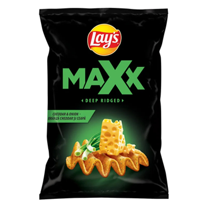 Lay's Maxx Chedar si Ceapa