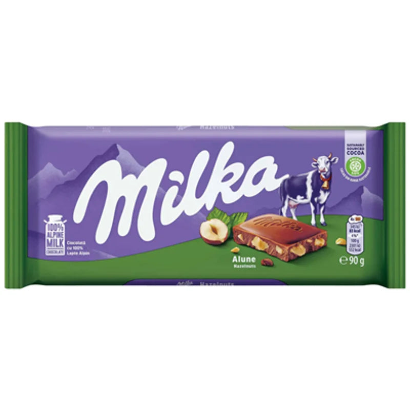 Milka Ciocolata Lapte si Alune