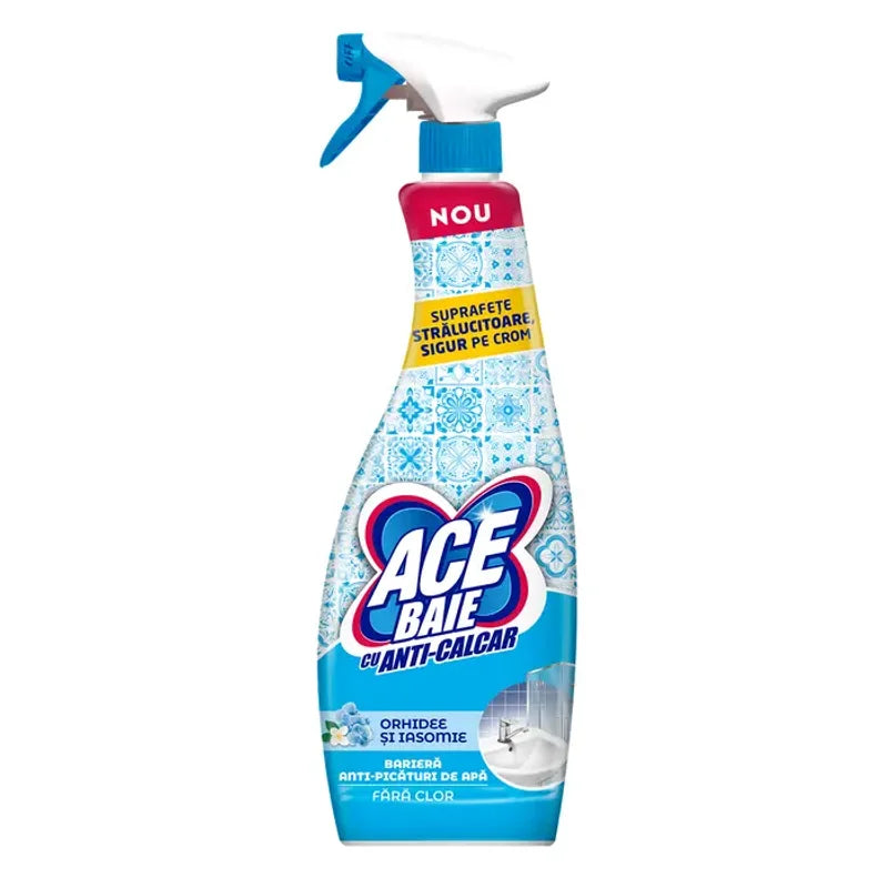 Ace Spray, Solutie Anti-calcar, pentru Baie