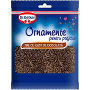 Dr.oetker Ornamente pentru Prajituri Fire cu Gust de Ciocolata