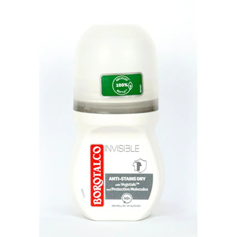 Borotalco Deodorant Roll On Invisibile