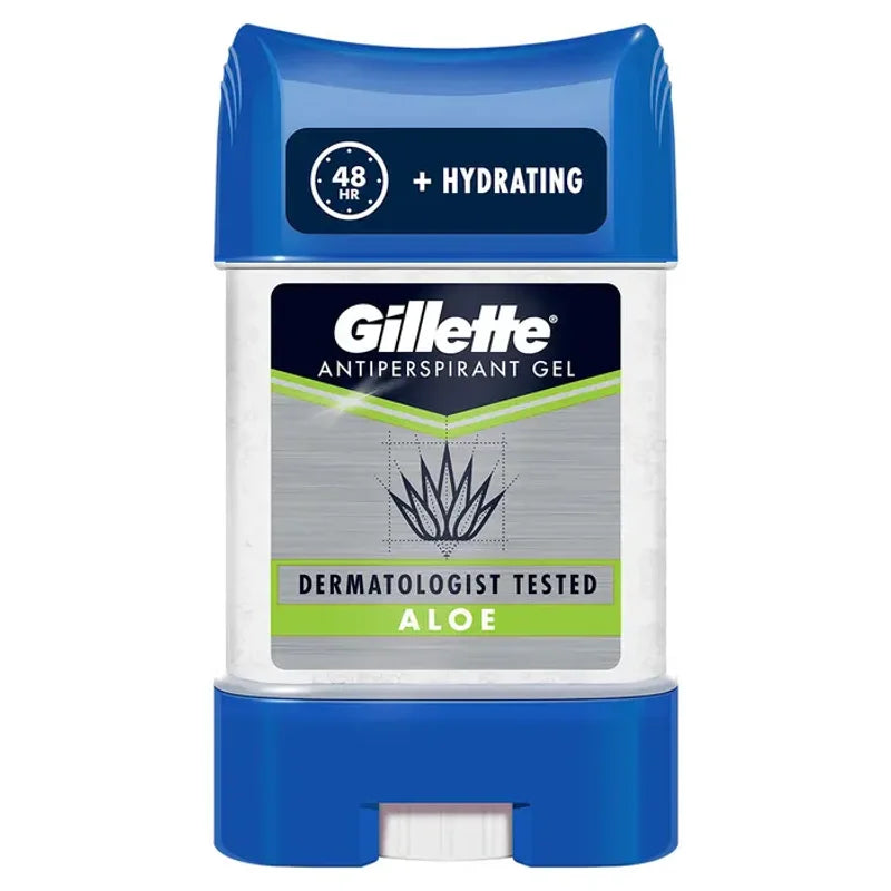 Gillette Hydragel Aloe, Deodorant Antiperspirant, Gel Stick