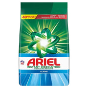 Ariel Alpine, Detergent Automat de Rufe, Pudra, 40 Spalari