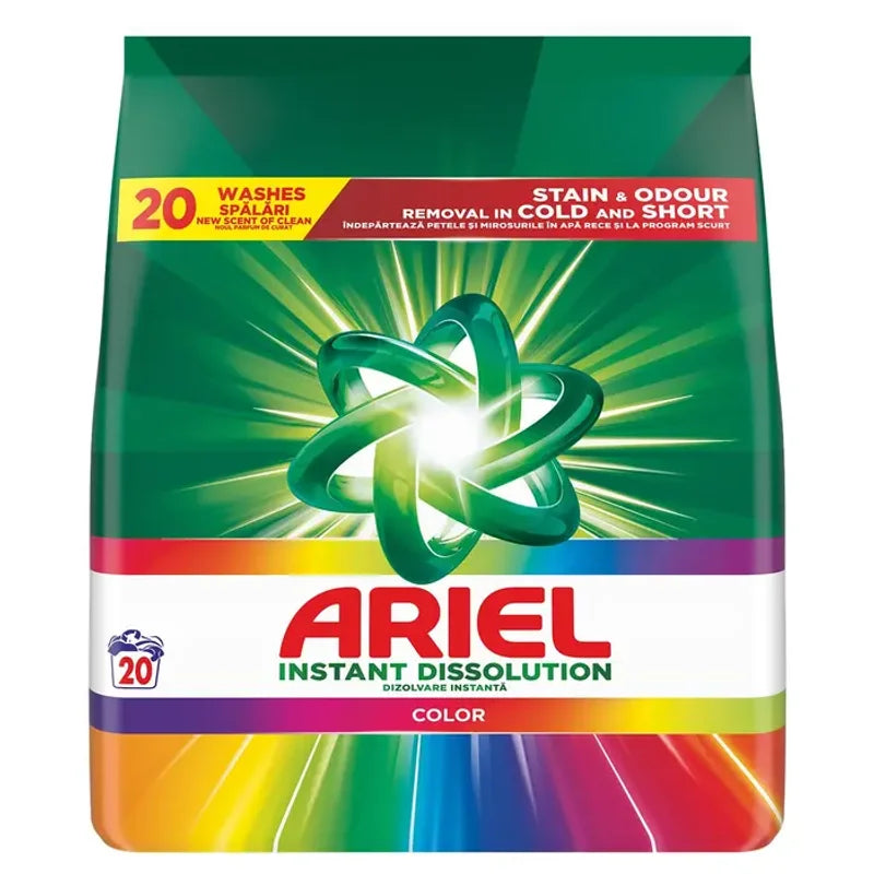 Ariel Color, Detergent Automat de Rufe, Pudra, 20 Spalari