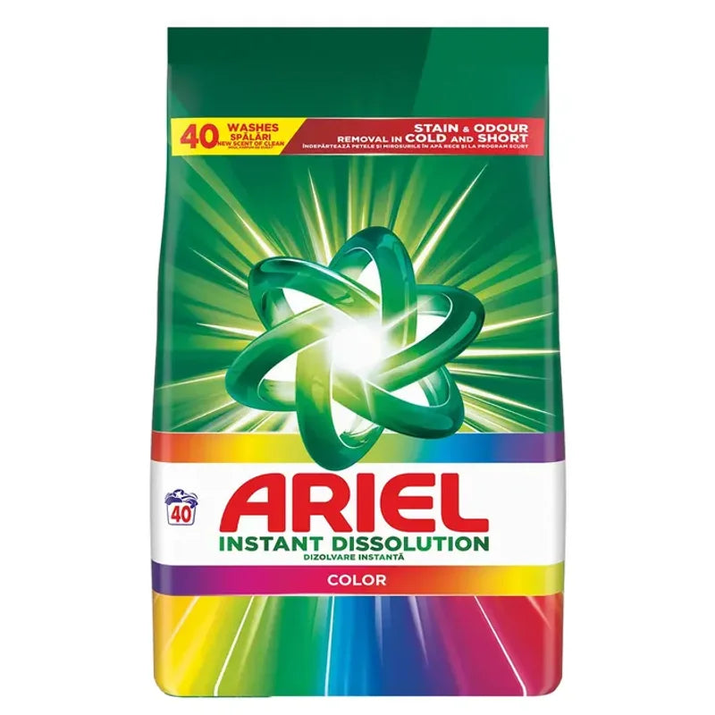 Ariel Color, Detergent Automat de Rufe, Pudra, 40 Spalari