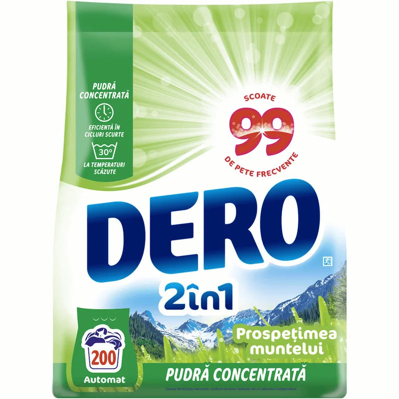Dero 2 in 1 Detergent Rufe Prospetimea Muntelui