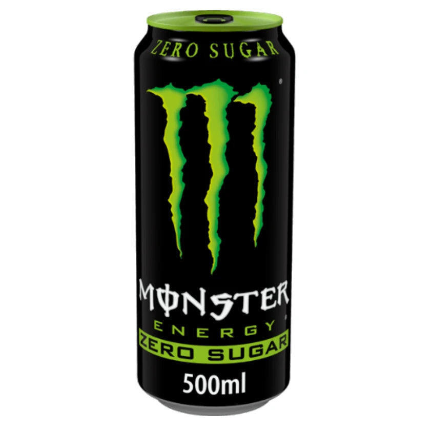MONSTER Green Zero Zahar 0.5L