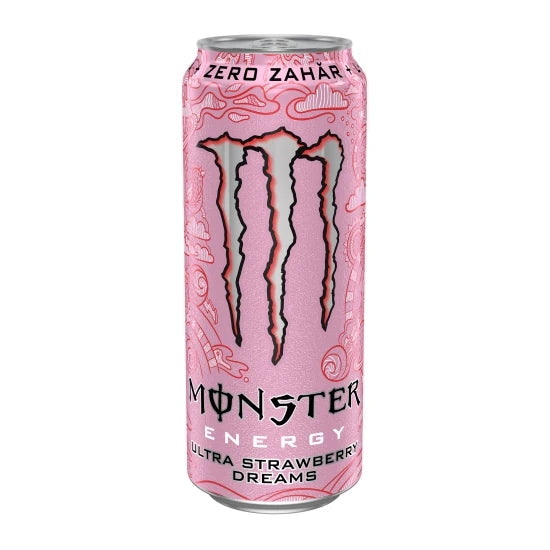 MONSTER Ultra Strawberry Dreams Zero Zahar 0.5L