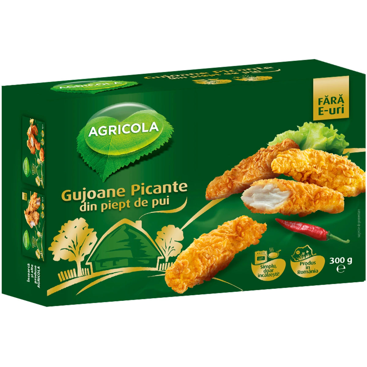 Agricola Gujoane Picante din Piept de Pui, 300 g