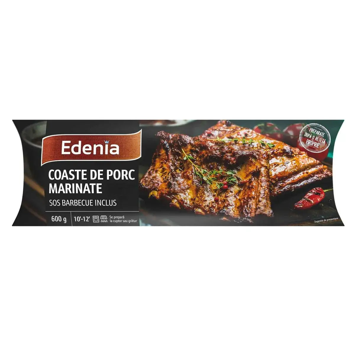 Coaste de Porc Marinate, cu Sos Barbeque Inclus