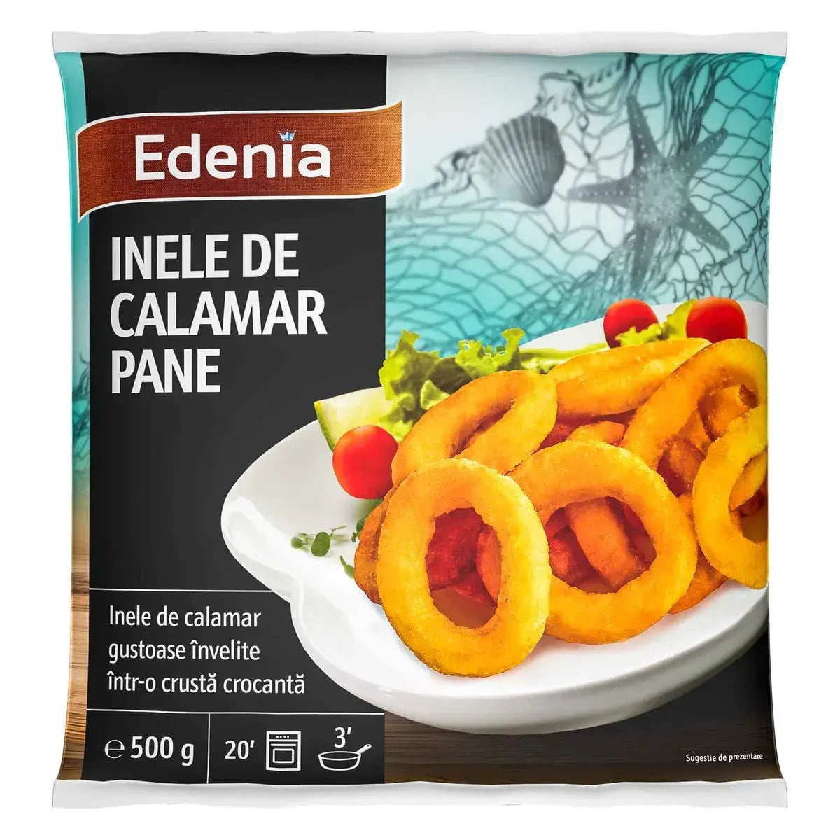 Edenia Inele de Calamar Pane