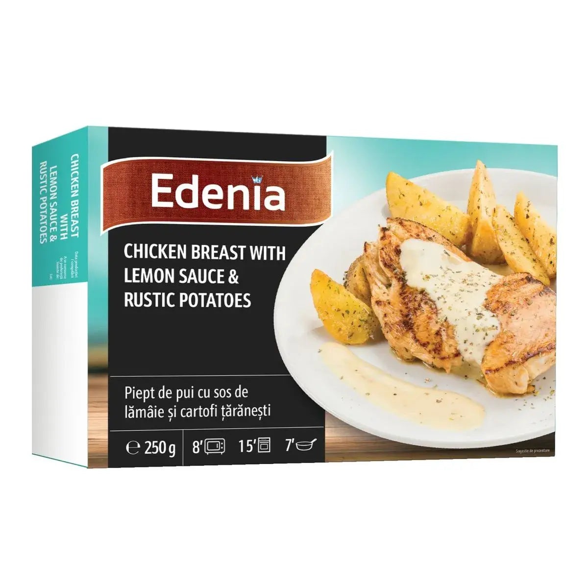 Edenia Piept de Pui cu Sos de Lamaie si Cartofi Taranesti
