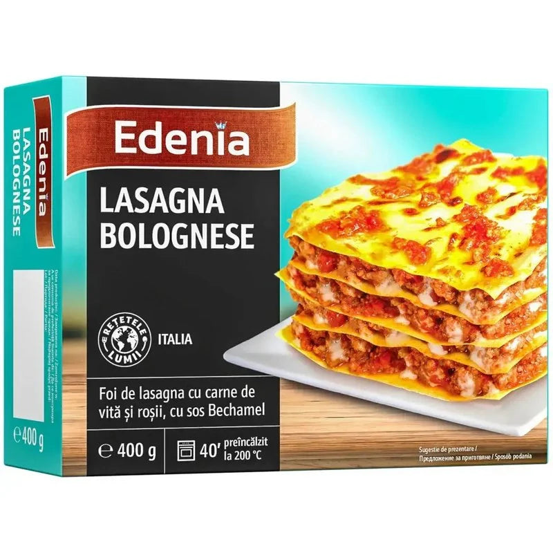 Edenia Lasagna cu Carne de Vita si Sos de Rosii
