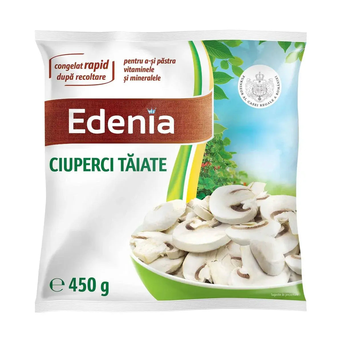 Edenia Ciuperci Taiate