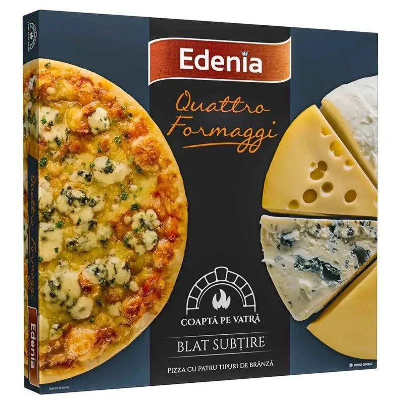 Edenia Pizza cu Patru Tipuri de Branza Quattro Formaggi