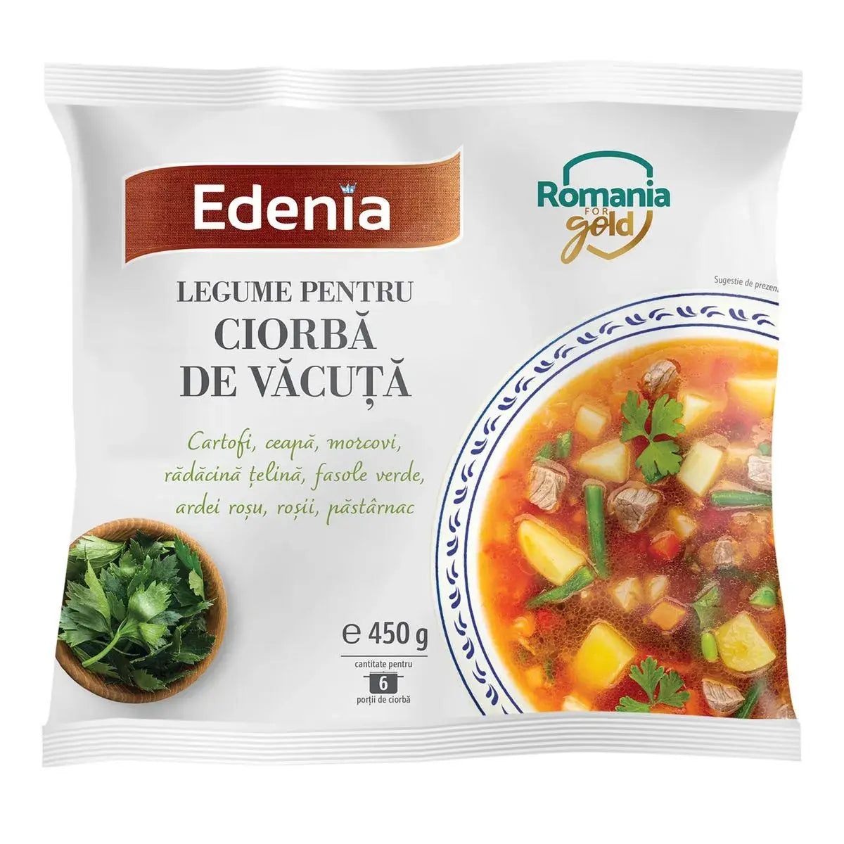 Edenia Amestec de Legume pentru Supa de Legume