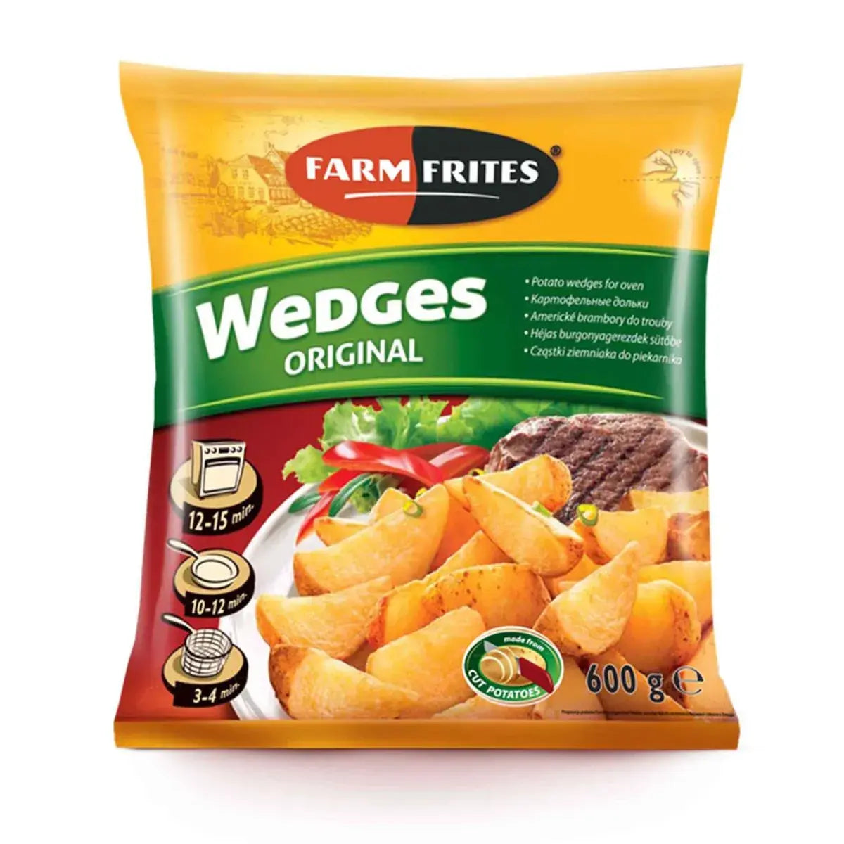 Farmfrites Cartofi Wedges cu Coaja