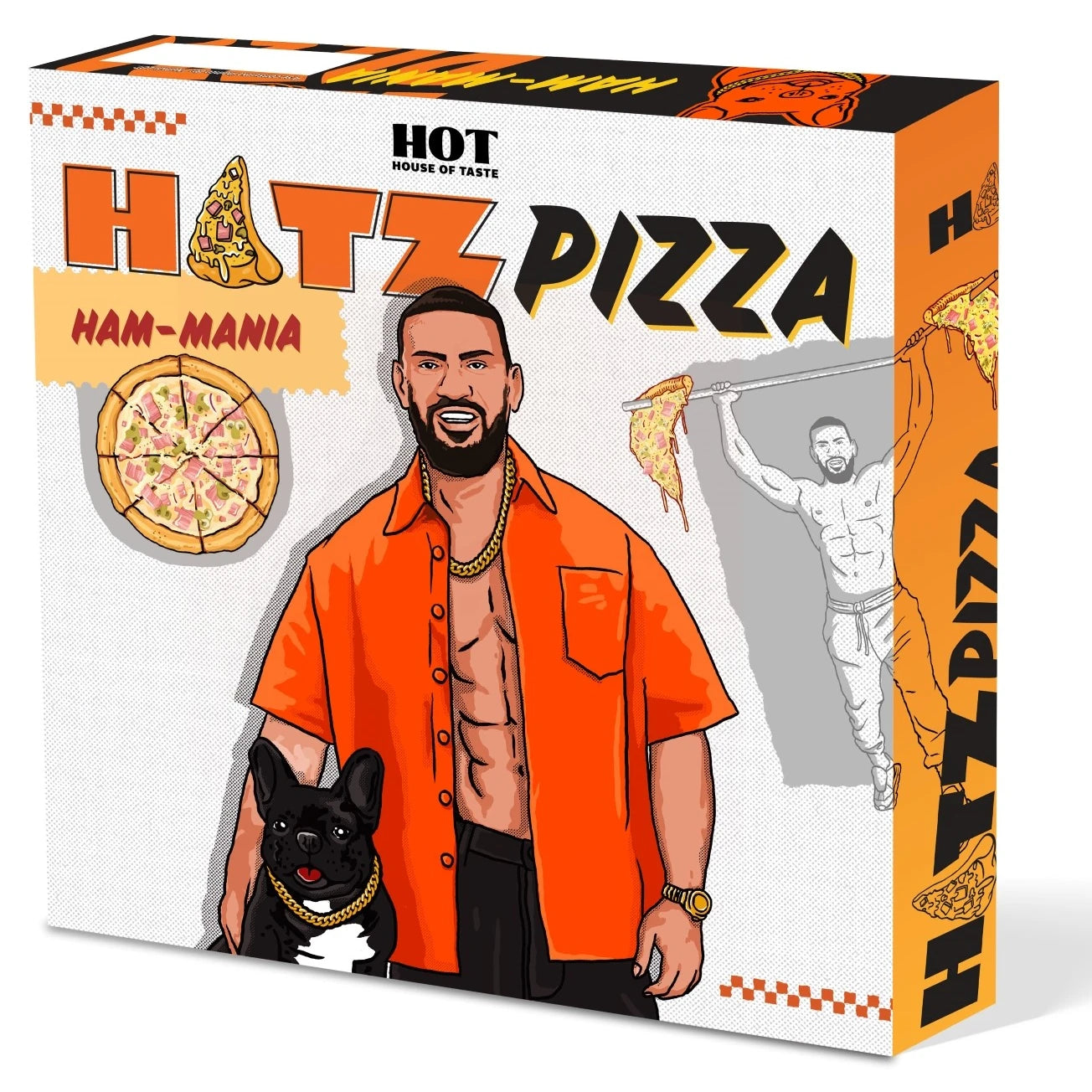 Hatz Pizza Ham-Mania, 520 g