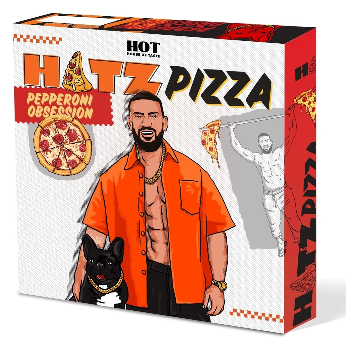 Hatz Pizza Pepperoni Obsession, 490 g