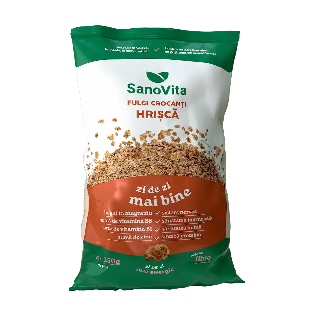 SanoVita Fulgi Crocanti de Hrisca 250g