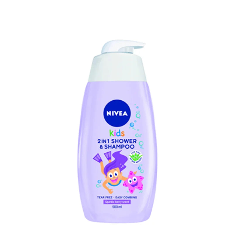 Nivea Baby 2in1 Gel de Dus si Sampon cu Parfum de Fructe de Padure